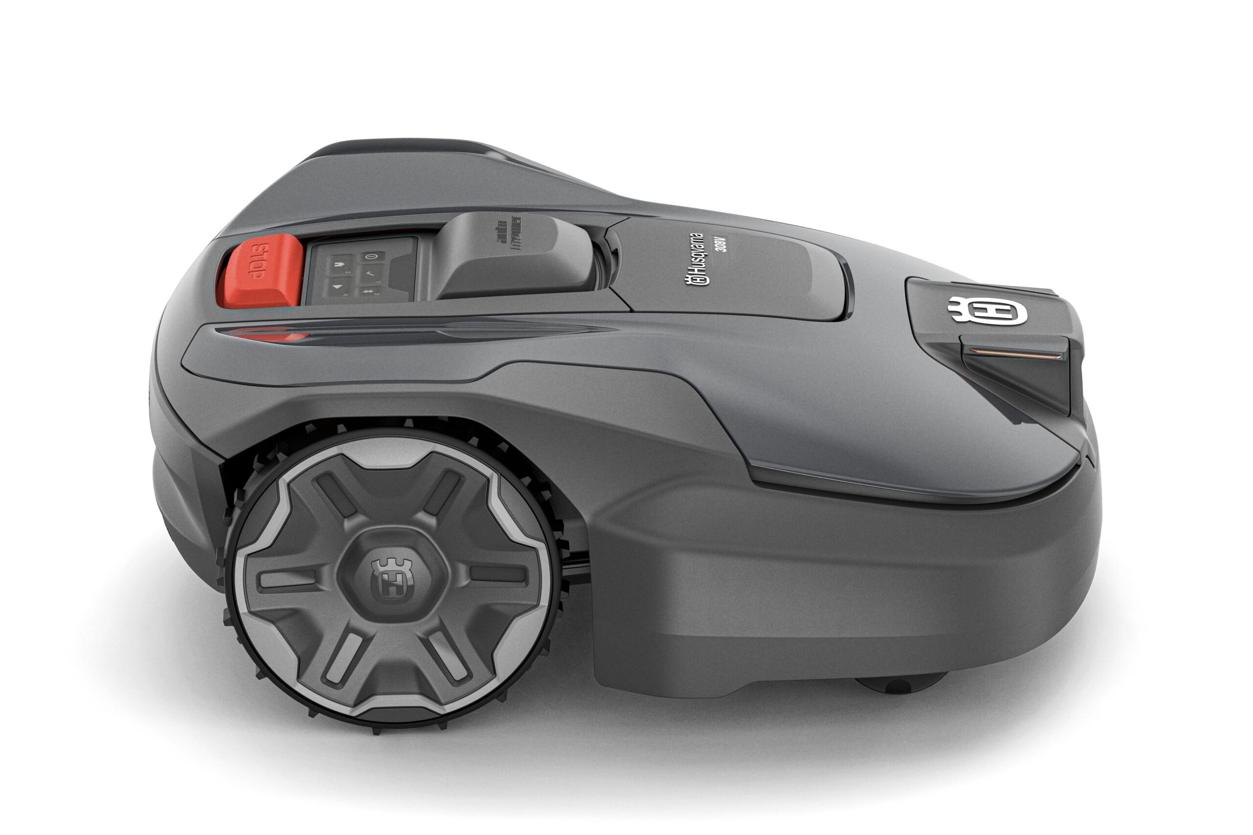 Husqvarna Automower 308V vaade paremalt Husqvarna Automower 308V vaade paremalt