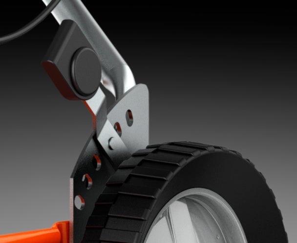 Husqvarna Klippo ühest kangist niidukõrgus Husqvarna Klippo ühest kangist niidukõrgus